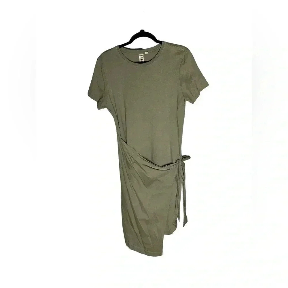 Anthropologie Dolan Left Coast Collection Tied Knot T-shirt Dress Medium